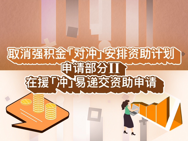 申请部分 II：在援「冲」易递交资助申请